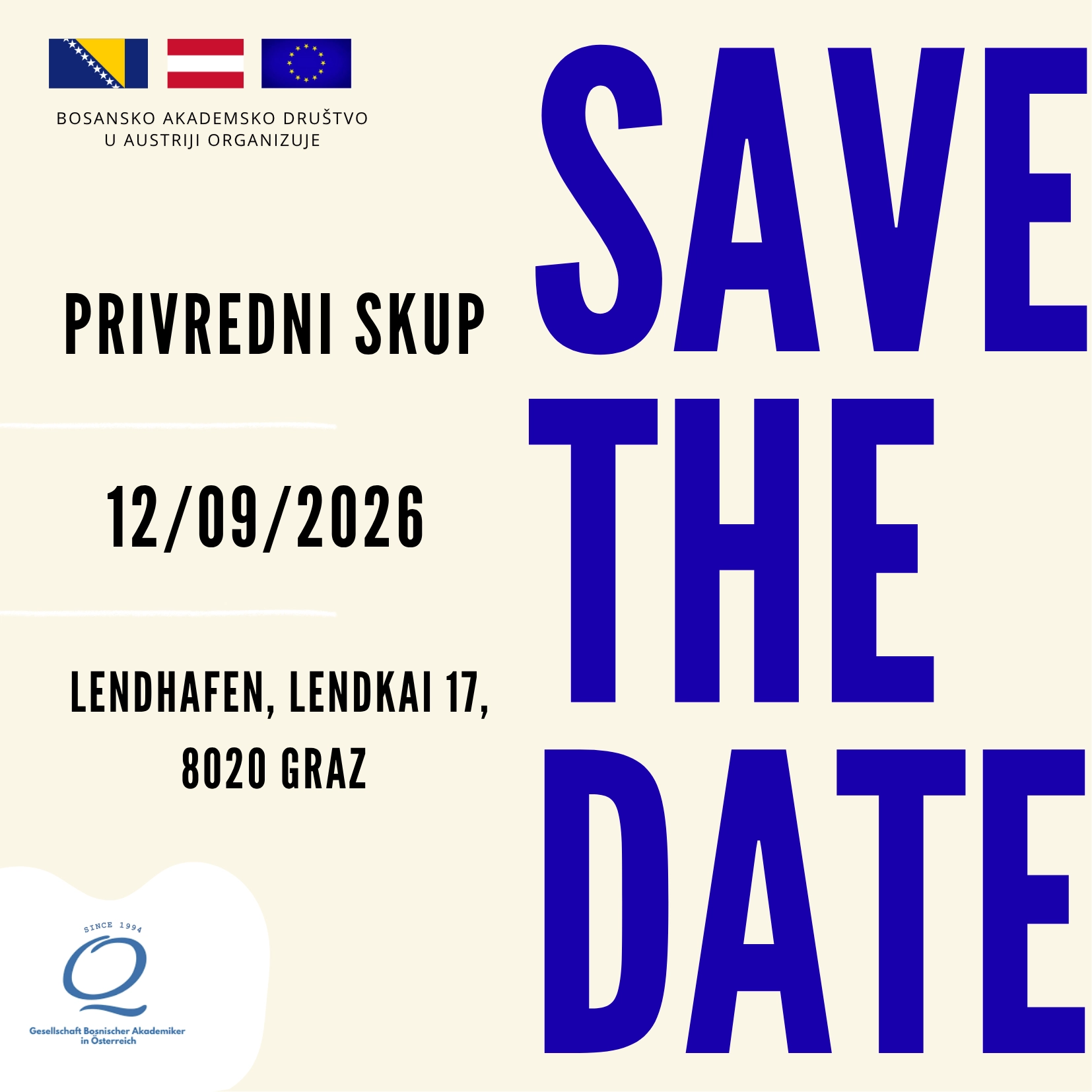 Privredni skup 2026 pod nazivom „BH Dream Makers – od ideje do poslovnog uspjeha“