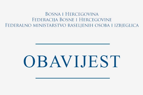 Obavještenje Javni poziv za podršku očuvanju radnih mjesta i unapređenju uslova rada povratnika u 2025. godini