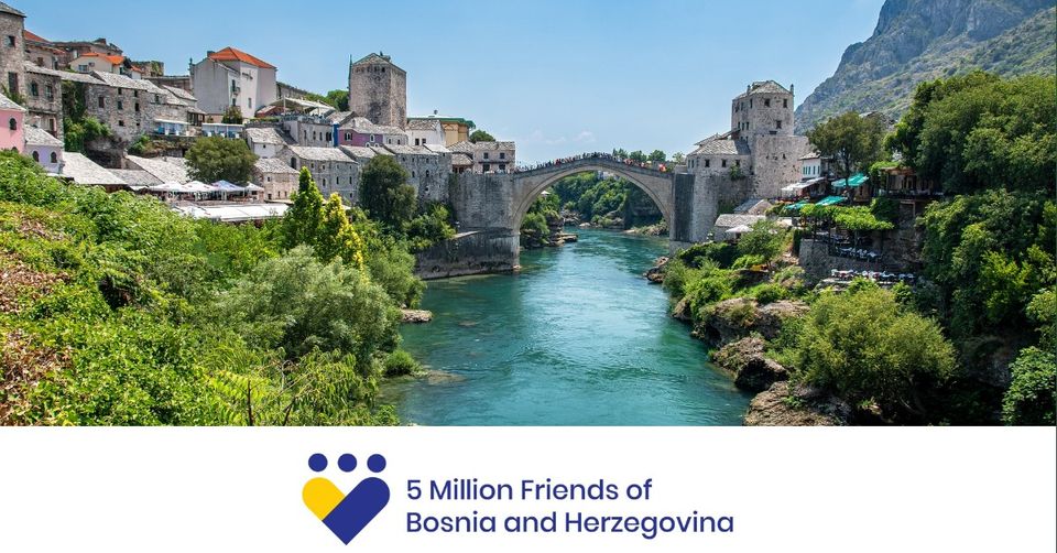 Asocijacija "5 Million Friends of Bosnia and Herzegovina" okuplja prijatelje Bosne i Hercegovine širom svijeta