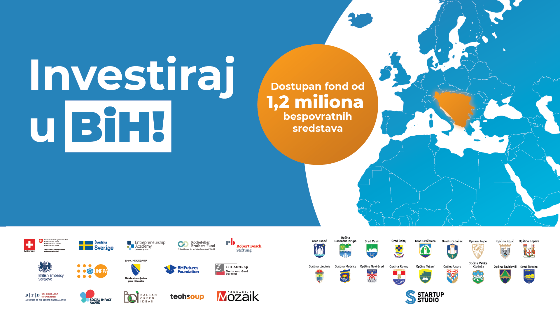 Uz sufinansiranje Vlade Švicarske dostupan fond za ulaganje dijaspore u BiH