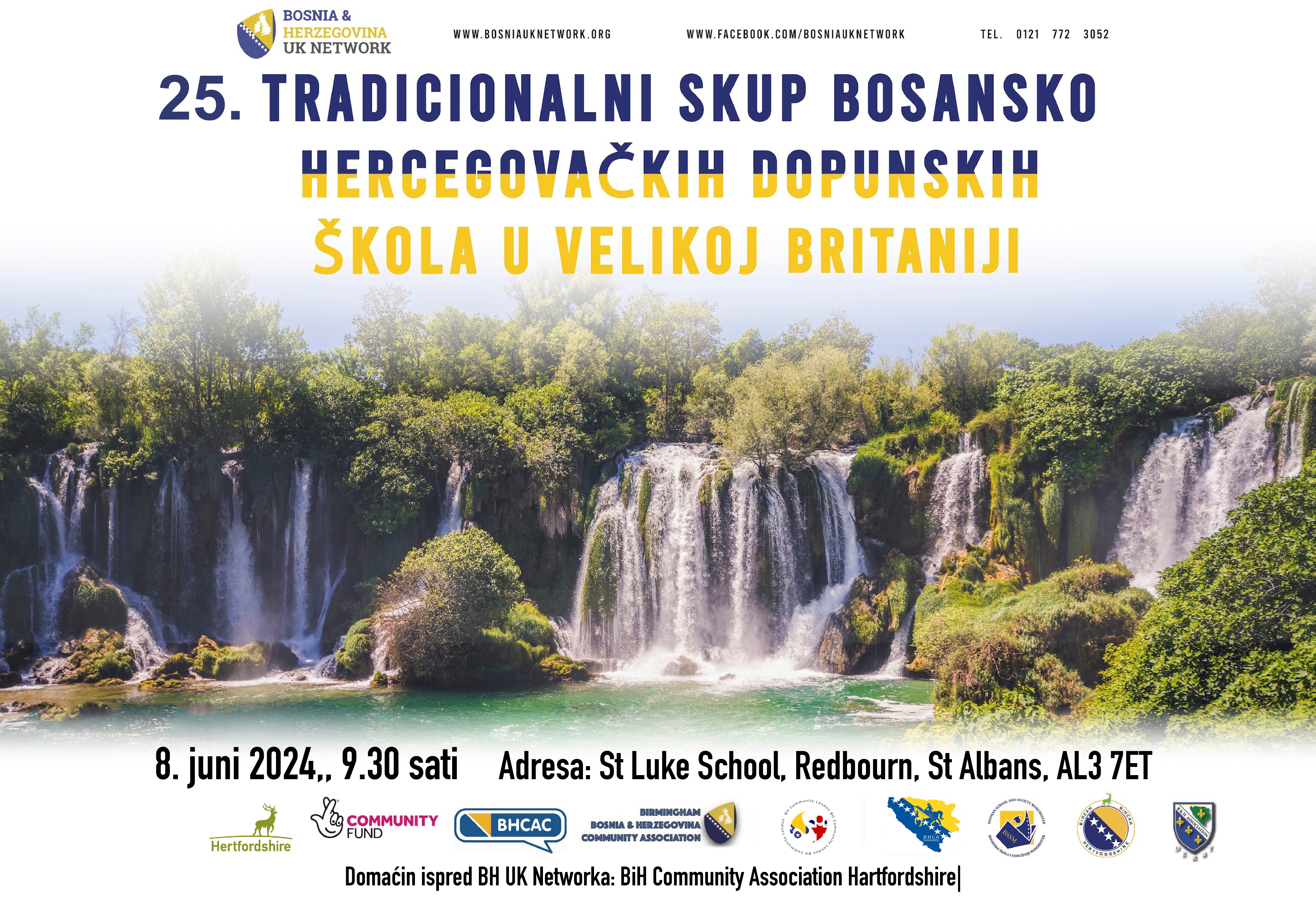 25. TRADICIONALNI SKUP BOSANSKO-HERCEGOVAČKIH DOPUNSKIH ŠKOLA U VELIKOJ BRITANIJI