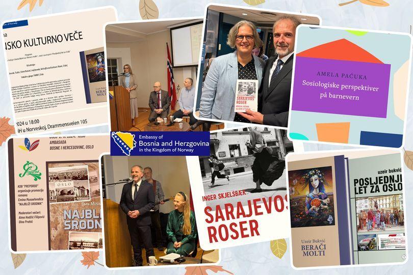 Aktivnosti u Ambasadi BiH u Oslu: Kultura ispod bosanskohercegovačkog plafona