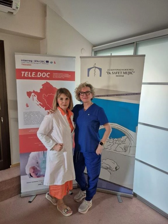 Dr. Mahira Tanović boravila u  J.U. KB “Dr. Safet Mujić” Mostar